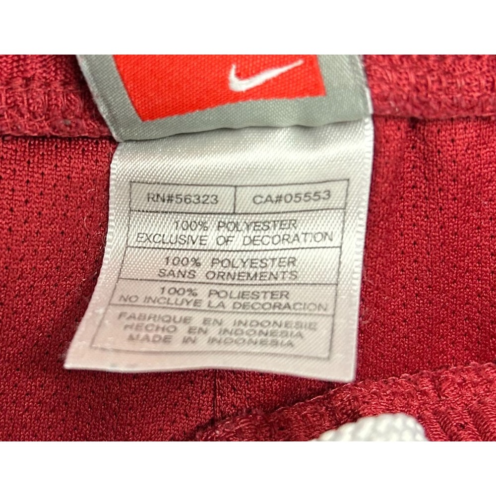 Nike Fit Dry Shorts Mens S Crimson Red White Oklahoma Sooners NCAA Team Apparel - Picture 9 of 12